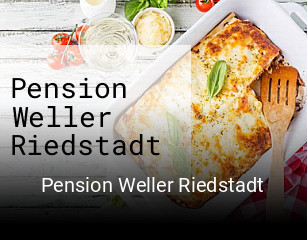 Pension Weller Riedstadt tisch reservieren