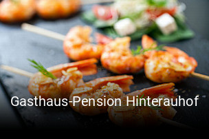 Gasthaus-Pension Hinterauhof tisch reservieren