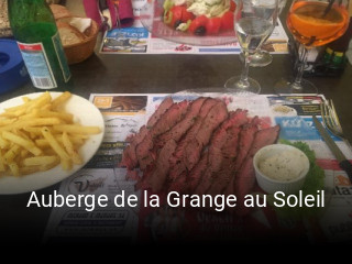 Jetzt bei Auberge de la Grange au Soleil einen Tisch reservieren