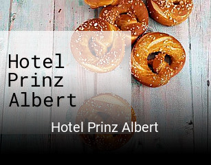 Hotel Prinz Albert tisch reservieren