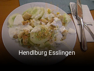 Hendlburg Esslingen tisch reservieren