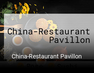 China-Restaurant Pavillon tisch reservieren