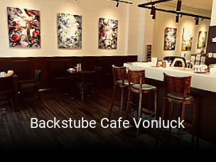 Backstube Cafe Vonluck reservieren