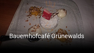 Bauernhofcafé Grünewalds tisch reservieren