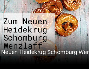 Zum Neuen Heidekrug Schomburg Wenzlaff online reservieren