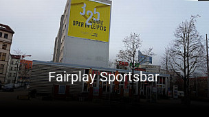 Fairplay Sportsbar tisch reservieren