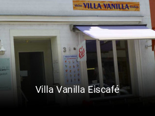 Villa Vanilla Eiscafé tisch reservieren