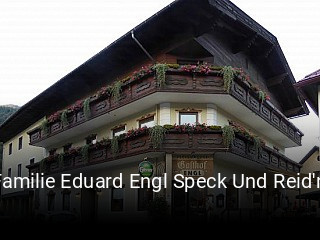 Familie Eduard Engl Speck Und Reid'n online reservieren