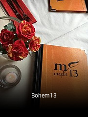 Bohem13 online reservieren