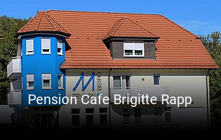 Pension Cafe Brigitte Rapp tisch buchen