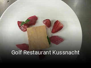 Golf Restaurant Kussnacht tisch buchen