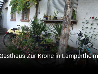 Jetzt bei Gasthaus Zur Krone in Lampertheim einen Tisch reservieren