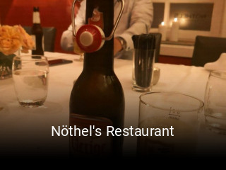 Jetzt bei Nöthel's Restaurant einen Tisch reservieren