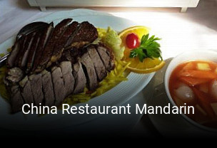 China Restaurant Mandarin tisch reservieren