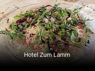 Hotel Zum Lamm tisch buchen