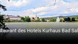 Restaurant des Hotels Kurhaus Bad Salzungen tisch reservieren