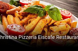 Christina Pizzeria Eiscafe Restaurant tisch reservieren