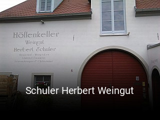 Schuler Herbert Weingut tisch reservieren