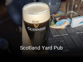 Jetzt bei Scotland Yard Pub einen Tisch reservieren