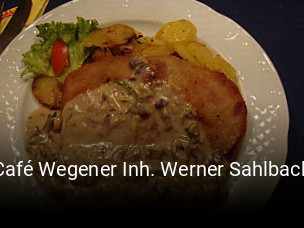 Café Wegener Inh. Werner Sahlbach tisch buchen