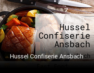 Hussel Confiserie Ansbach tisch reservieren