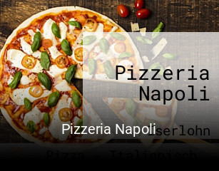 Pizzeria Napoli tisch buchen