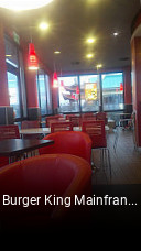 Jetzt bei Burger King Mainfrankenpark einen Tisch reservieren