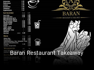 Baran Restaurant Takeaway tisch reservieren
