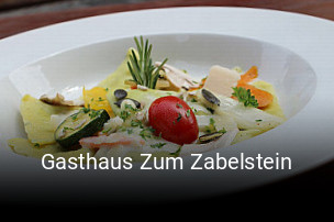 Gasthaus Zum Zabelstein tisch reservieren