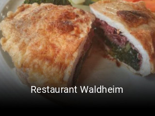 Jetzt bei Restaurant Waldheim einen Tisch reservieren