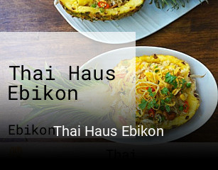 Thai Haus Ebikon tisch reservieren