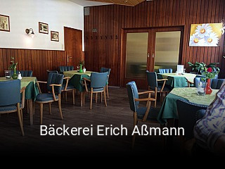 Bäckerei Erich Aßmann tisch buchen