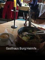 Jetzt bei Gasthaus Burg Heimfels einen Tisch reservieren