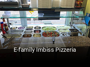 Jetzt bei E-family Imbiss Pizzeria einen Tisch reservieren