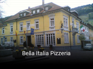 Jetzt bei Bella Italia Pizzeria einen Tisch reservieren