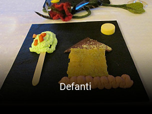 Jetzt bei Defanti einen Tisch reservieren