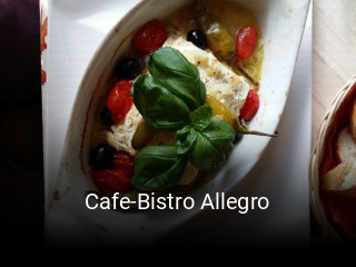 Jetzt bei Cafe-Bistro Allegro einen Tisch reservieren
