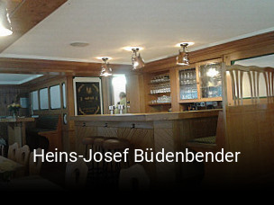 Heins-Josef Büdenbender reservieren