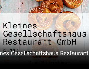 Jetzt bei Kleines Gesellschaftshaus Restaurant GmbH einen Tisch reservieren