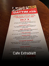 Cafe Extrablatt reservieren