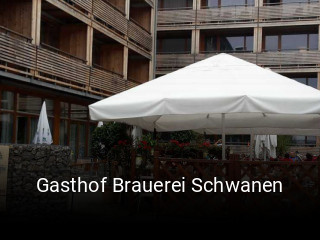 Gasthof Brauerei Schwanen reservieren