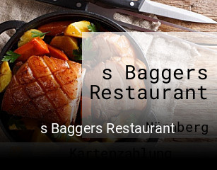 Jetzt bei s Baggers Restaurant einen Tisch reservieren