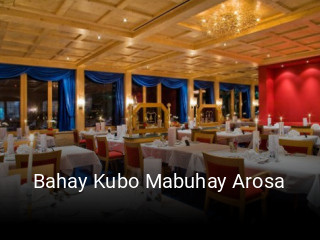 Bahay Kubo Mabuhay Arosa reservieren