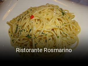 Jetzt bei Ristorante Rosmarino einen Tisch reservieren
