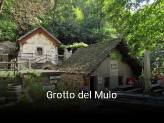 Jetzt bei Grotto del Mulo einen Tisch reservieren