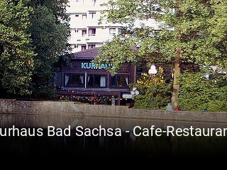Jetzt bei Kurhaus Bad Sachsa - Cafe-Restaurant einen Tisch reservieren