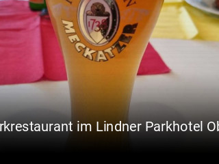 Parkrestaurant im Lindner Parkhotel Oberstaufen tisch buchen