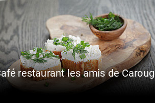 Café restaurant les amis de Carouge online reservieren