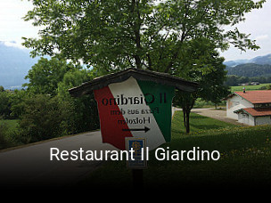 Restaurant Il Giardino online reservieren