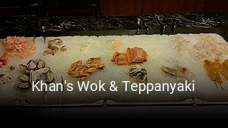 Khan's Wok & Teppanyaki tisch reservieren